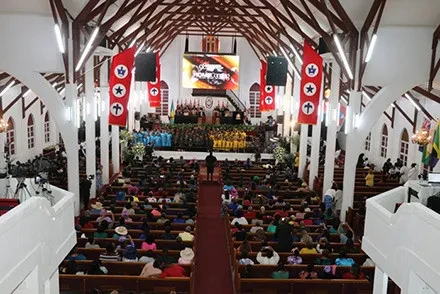 Prime Minister Calls for Unity, at 98th Biennial National Convention of the Church of God of Prophecy