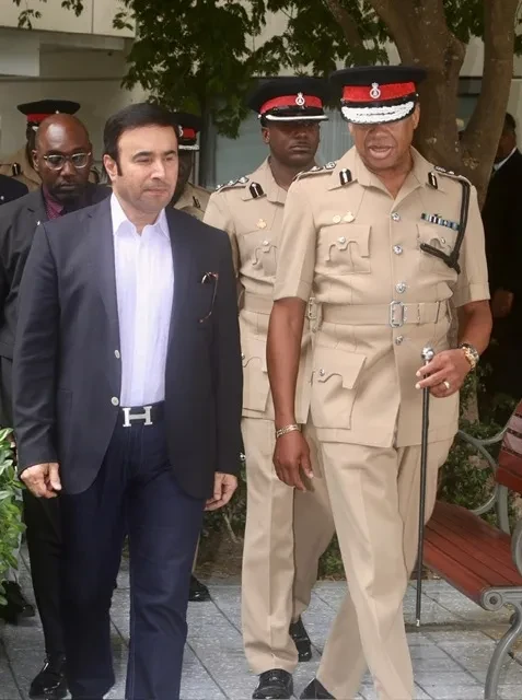 Arrival of INTERPOL President and Secretary General for INTERPOL'S 26th Americas Regional Conference