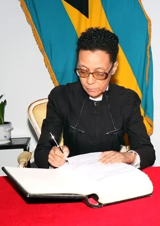 Constance Delancy, sworn in as Acting Justice of the Supreme Court