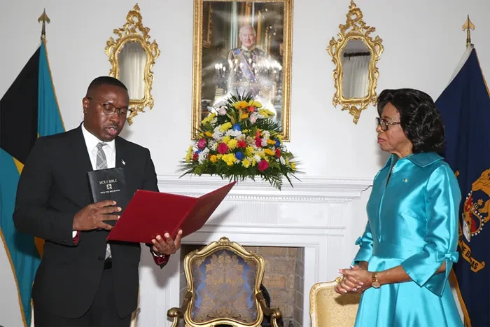 Darron Ellis, sworn in as Justice of the Supreme Court