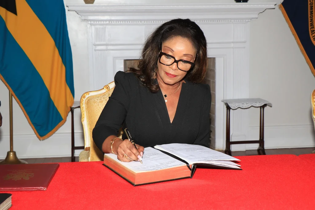 Subusola Swain, sworn in as Vice-President of the Bahamas Industrial Tribunal Subusola Swain, sworn in as Vice-President of the Bahamas Industrial Tribunal