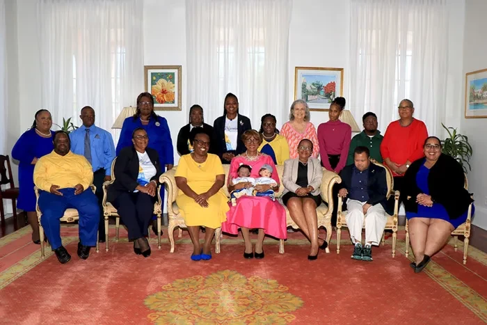 The Bahamas Down Syndrome Association pays a courtesy call on the Governor General