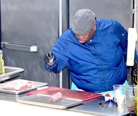 Bahamas Young Chef Culinary Competition participants get first-hand lessons from expert chefs