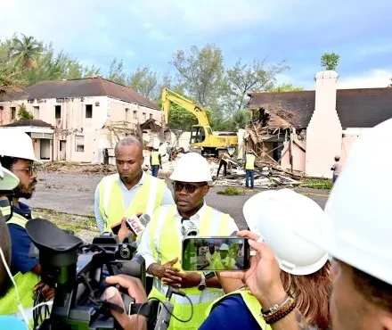 Ministry of Tourism continues to get rid of dilapidated structures