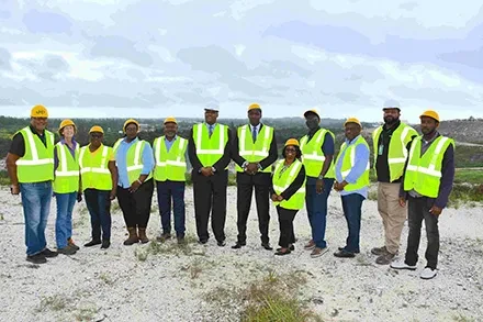 Environment officials tour New Providence Ecology Park