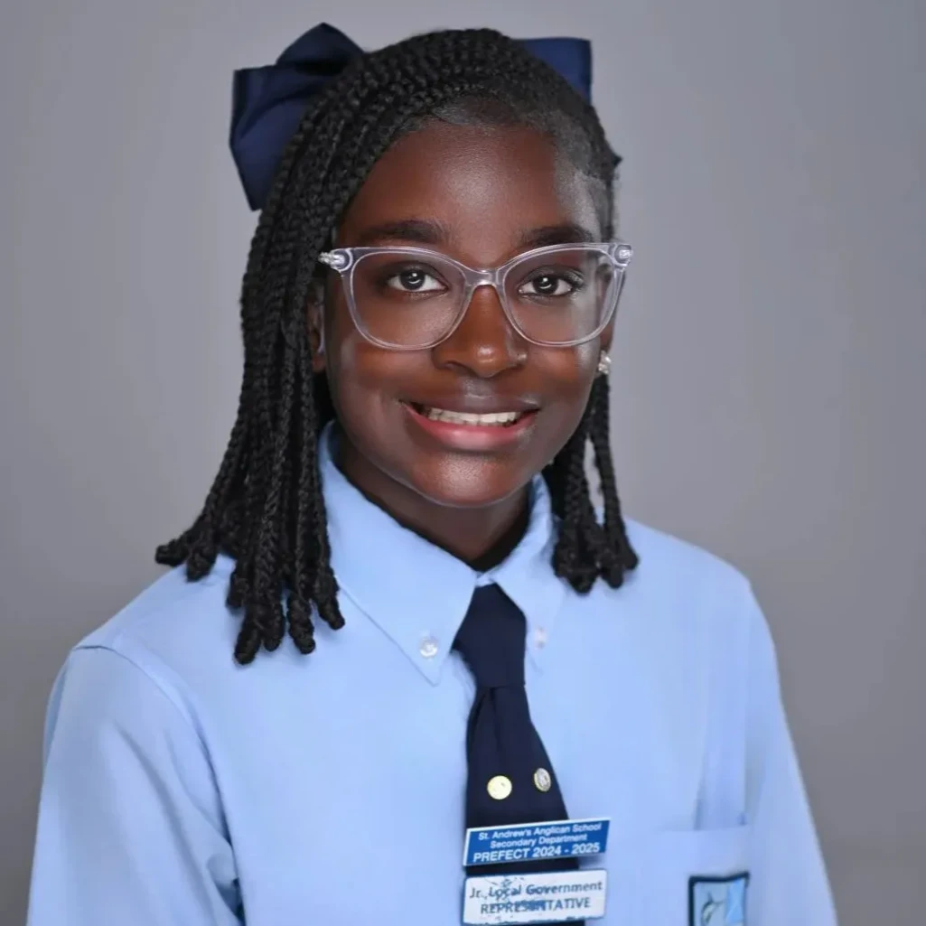 Disaster Risk Reduction (DRR) Youth Ambassador Kianna Rolle