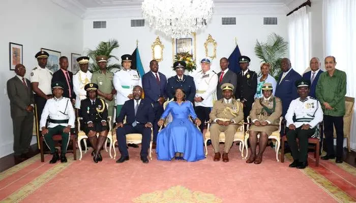 The Governor General receives the Association of Caribbean Heads of Corrections and Prison Services in a Courtesy Call