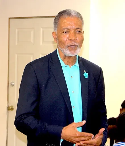 H.E. Leon Williams encourages Urban Renewal Boot Camp participants to pursue cybersecurity careers