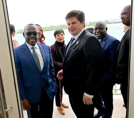 At hotel's re-opening, PM Davis says that the British Colonial name signals a ‘grand tradition’ of tourism