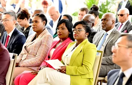 At hotel's re-opening, PM Davis says that the British Colonial name signals a ‘grand tradition’ of tourism