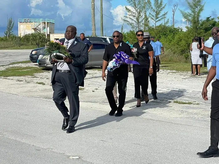 East Grand Bahama Wreath Laying Ceremonies - A Symbol of the Community's Resilience and Strength
