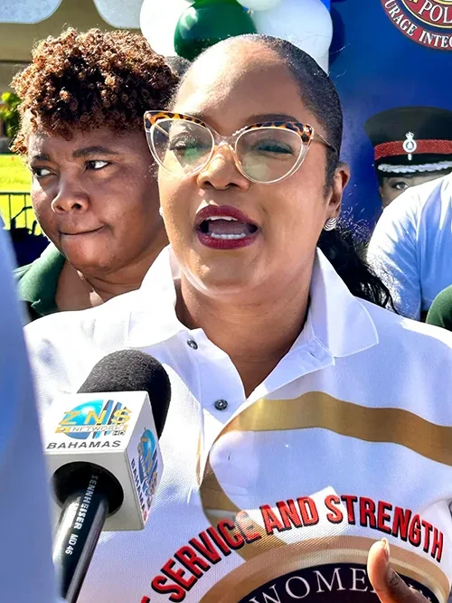 Police Women Hold a Food & Clothing Drive at Windsor Park