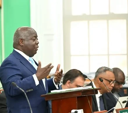 The Hon. Philip Davis, Prime Minister (BIS Photo/Kemuel Stubbs)