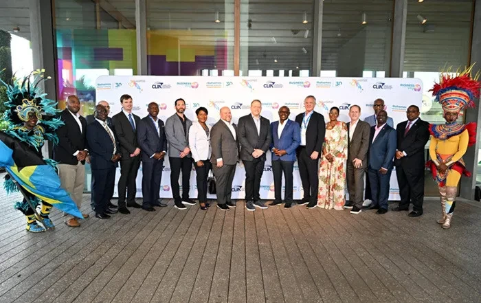Deputy Prime Minister Chester Cooper promotes The Bahamas at Seatrade Cruise Global Reception