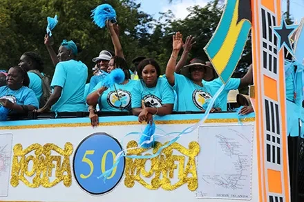 Colour, Pageantry of the Public Service Week Float Parade