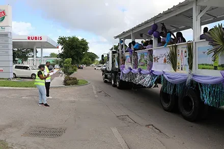 Colour, Pageantry of the Public Service Week Float Parade