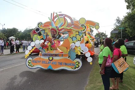Colour, Pageantry of the Public Service Week Float Parade