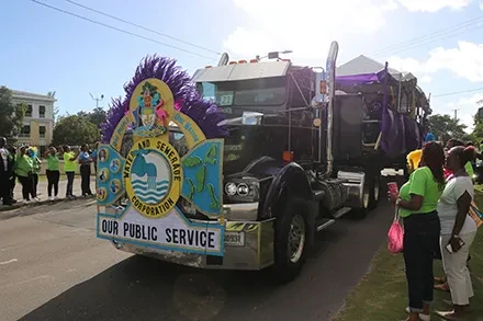 Colour, Pageantry of the Public Service Week Float Parade