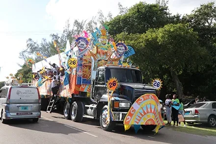 Colour, Pageantry of the Public Service Week Float Parade