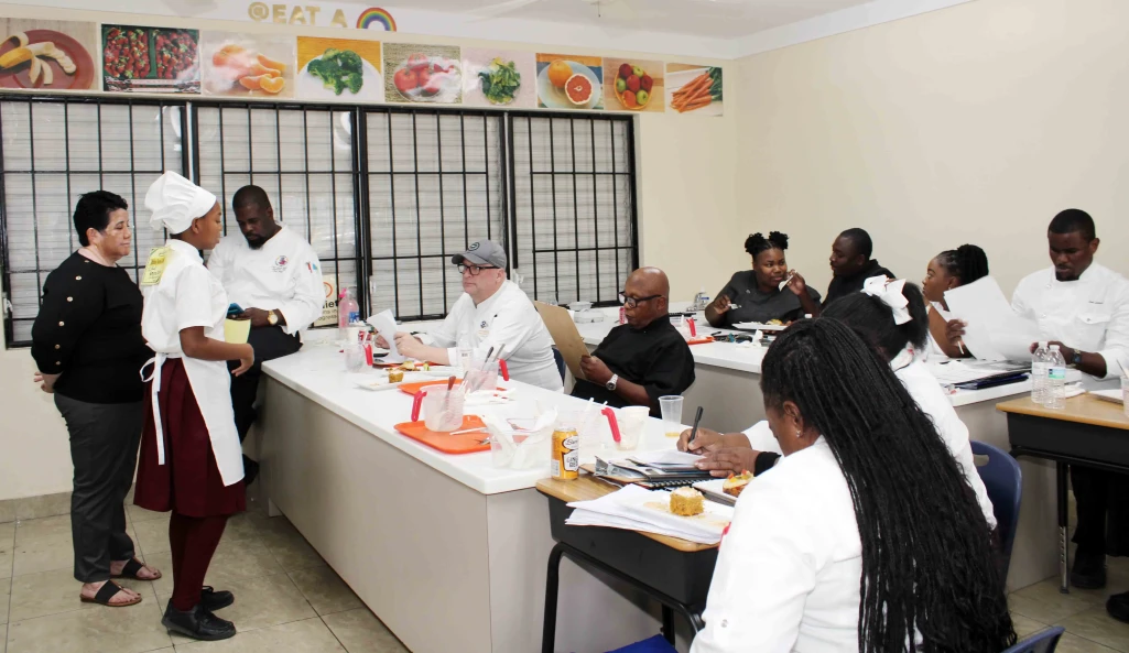 Junior Division Young Chef Culinary Student Competitors Overcome Nerves