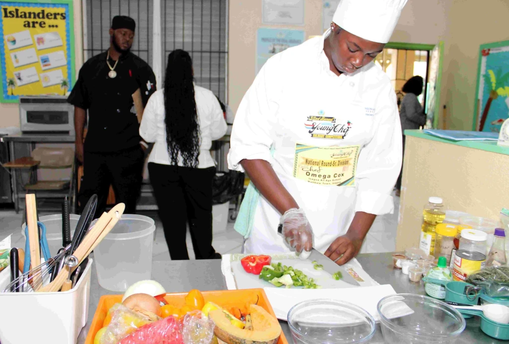 Senior High School 'Young Chef' competitors do their part to test our culinary edge