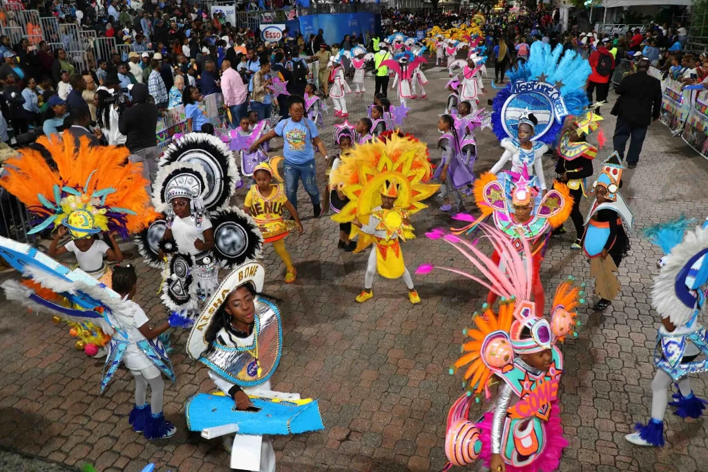 PM Davis and Cabinet Ministers join in with thousands to cheer on the 2025 Junior Junkanoo Parade