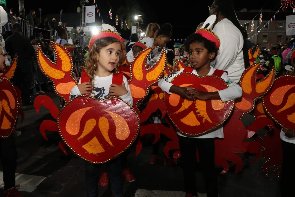 PM Davis and Cabinet Ministers join in with thousands to cheer on the 2025 Junior Junkanoo Parade
