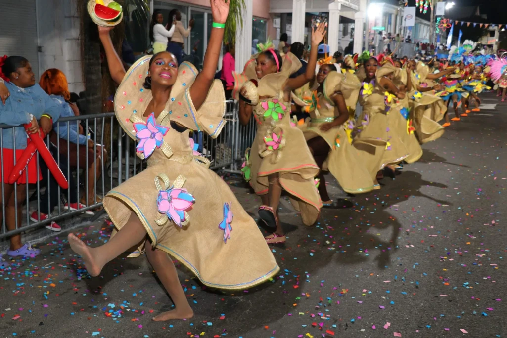 PM Davis and Cabinet Ministers join in with thousands to cheer on the 2025 Junior Junkanoo Parade