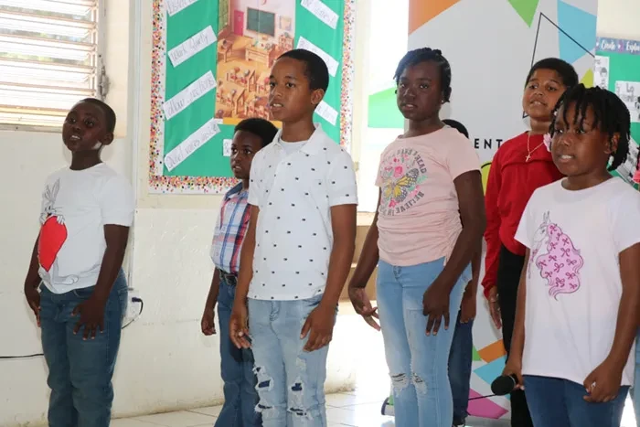 Rock Sound Primary School in the E Clement Bethel National Arts Festival Eleuthera Adjudications