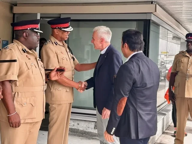 Arrival of INTERPOL President and Secretary General for INTERPOL'S 26th Americas Regional Conference