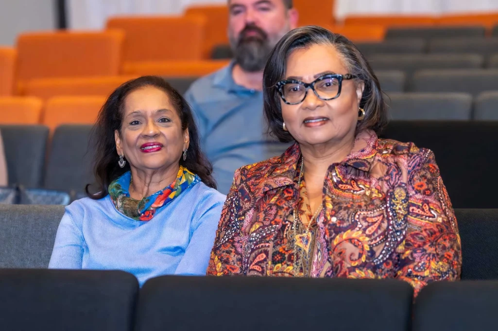 L-r - Chair of the National Commission for Persons with Disabilities Nalini Bethel, and BIS Executive Director Diana Swann