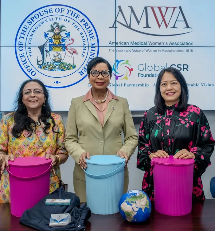 Climate Change Buckets and Hygiene Packages Donated to the Disaster Risk Management Authority
