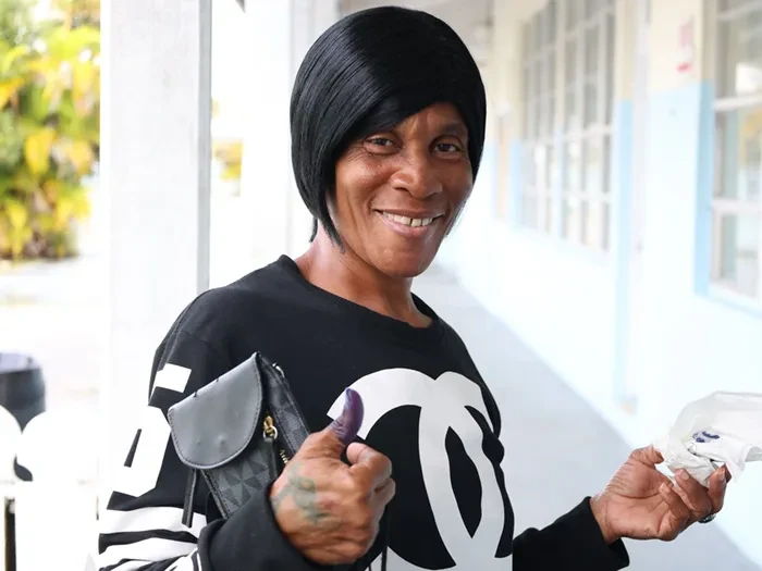 Residents vote for their candidate in Local Government Election 2025