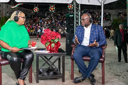 MOYSC sets the Yuletide Season in motion with its National Christmas Tree Lighting Ceremony in Rawson Square