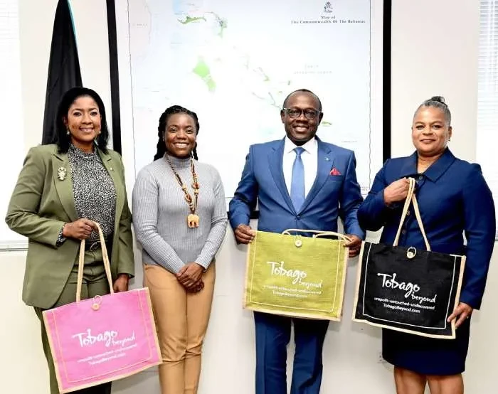 Tobago Secretary of Tourism, Culture, Antiquities & Transportation pays a courtesy call at MOTIA