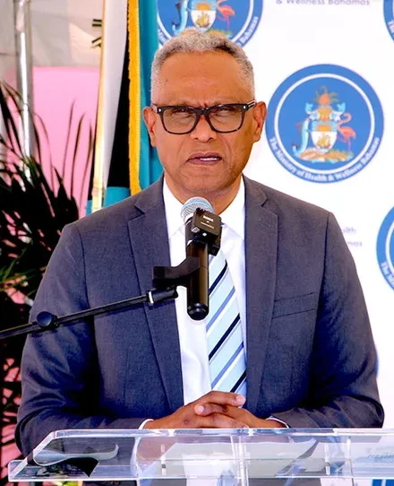 Minister of Health and Wellness, Dr. Michael Darville Minister of Health and Wellness, Dr. Michael Darville