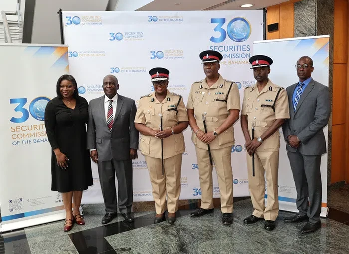 Securities Commission of The Bahamas Chairman welcomes Commissioner of Police Shanta Knowles in a Courtesy Call Securities Commission of The Bahamas Chairman welcomes Commissioner of Police Shanta Knowles in a Courtesy Call