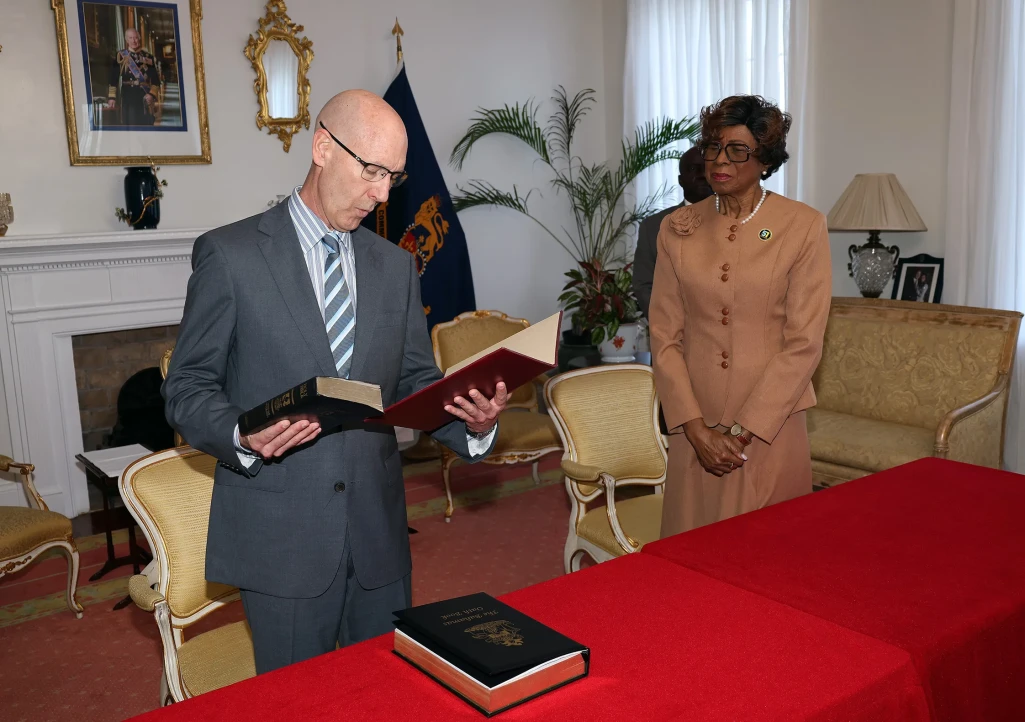 Dale Fitzpatrick, sworn in as Justice of the Supreme Court Dale Fitzpatrick, sworn in as Justice of the Supreme Court