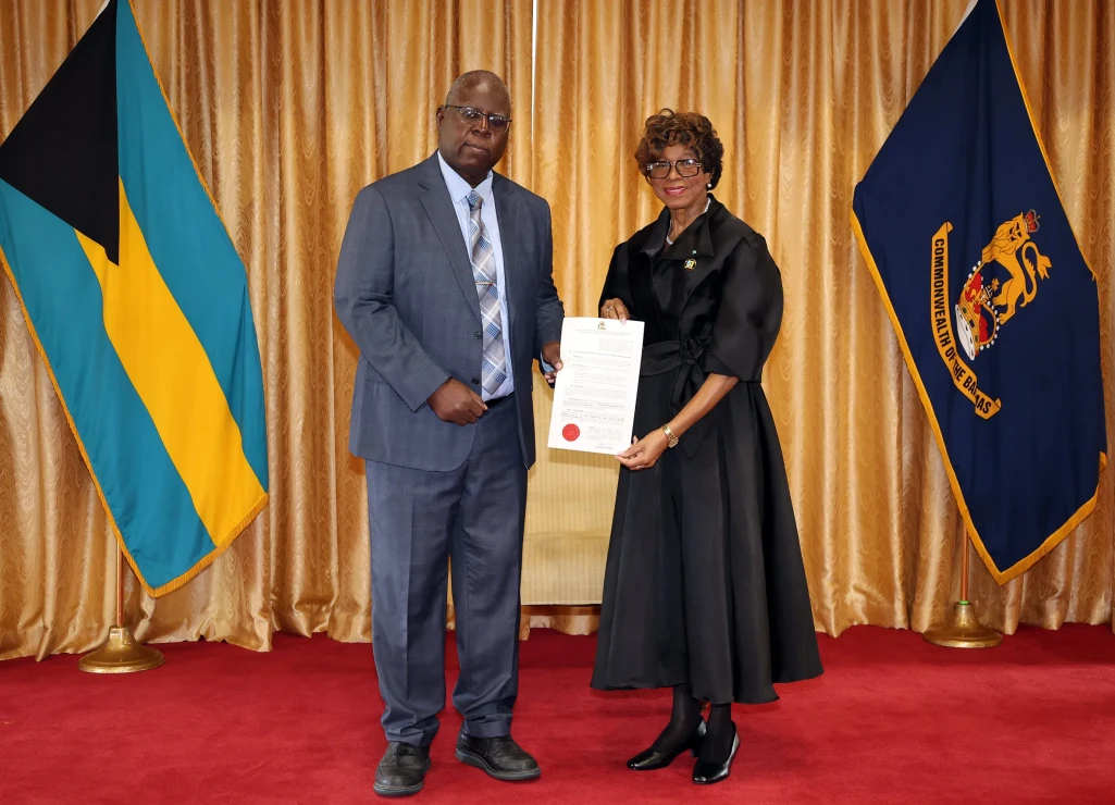 Justice Milton Evans, sworn in as President of the Court of Appeal