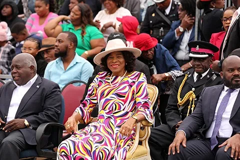 RBPF puts on its annual Christmas Beat Retreat spectacle