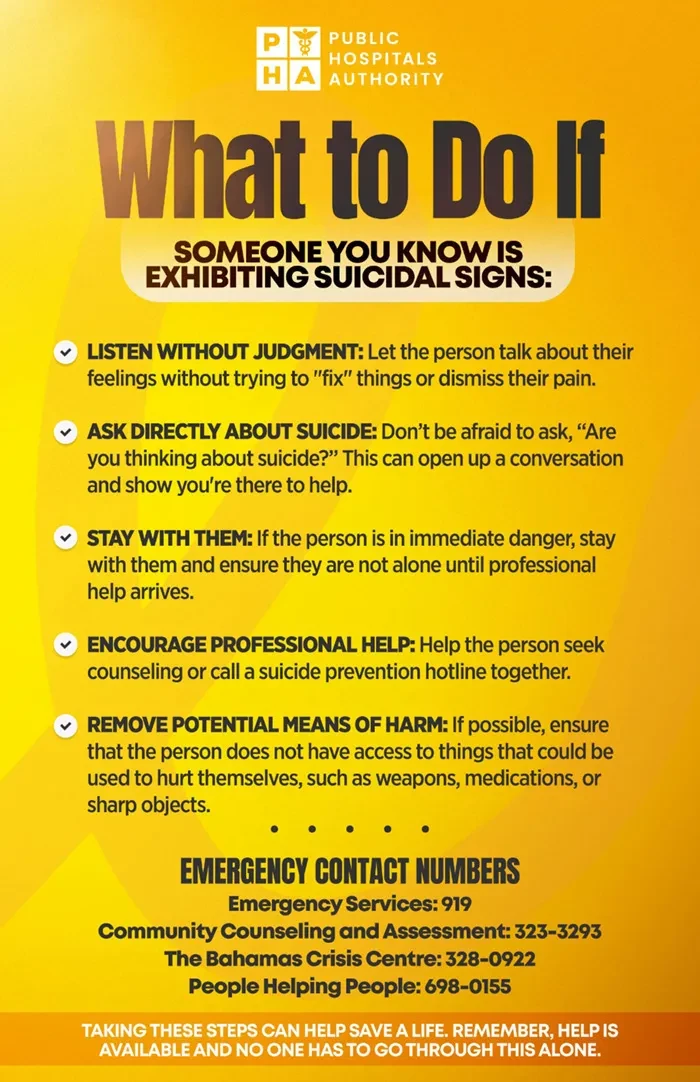 Public Hospitals Authority and Sandilands Rehabilitation Centre Announce Suicide Prevention "Orange Alert" Day