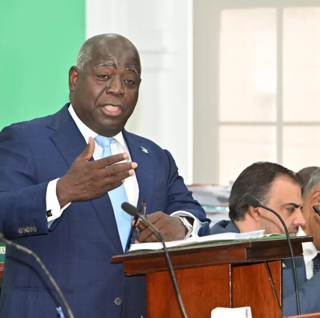 Prime Minister and Minister of Finance, the Hon. Philip Davis (BIS Photos/Kemuel Stubbs)