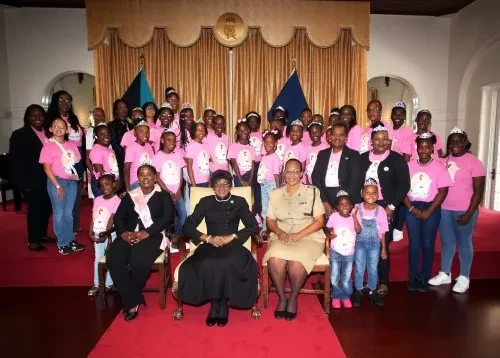 Princess Court Mentoring Ministries celebrates 'International Day of the Girl Child' in a courtesy call at Government House