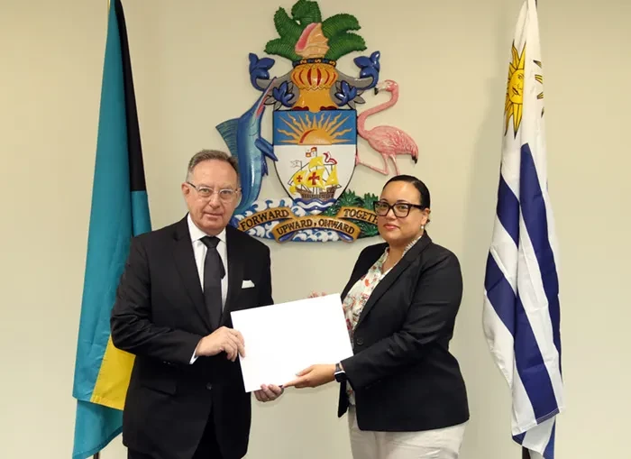 Uruguay's Ambassador-Designate presents credentials at the Ministry of Foreign Affairs