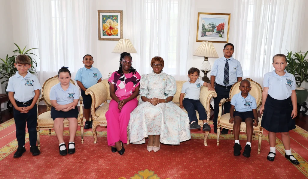 Man-O-War Primary School - courtesy call upon the Governor General Man-O-War Primary School - courtesy call upon the Governor General