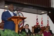 Prime Minister and Minister of Finance the Hon. Philip Davis speaks during the 98th Biennial National Convention of the Church of God of Prophecy, on March 12, 2025, held at the Church of God of Prophecy East Street Tabernacle.