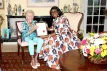 Lady Holly Knowles, celebrating her 100th birthday, receives a visit from the Governor General