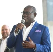 Deputy Prime Minister Chester Cooper promotes The Bahamas at Seatrade Cruise Global Reception