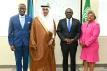 L-r Aviation Director Dr. Kenneth Romer, His Excellency Dr. Walid bin Abdulrahman Al-Hamoudi, Deputy Prime Minister Chester Cooper, and PS (Actg.) Lisa Adderley-Anderson L-r Aviation Director Dr. Kenneth Romer, His Excellency Dr. Walid bin Abdulrahman Al-Hamoudi, Deputy Prime Minister Chester Cooper, and PS (Actg.) Lisa Adderley-Anderson