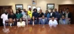 In the group photo, pictured seated from left: Calvonia Brown, UPO Trustee; Sandee Ferguson, UPO Assistant Secretary General; Nadia Vanderpool, UPO President; Philip McKenzie, KC, NIB Chairman; Dr. Tami Francis, NIB Director; and Daniel Thompson, NIB Board Member; along with other NIB Board members, NIB executives and negotiating staff, and additional UPO executives.